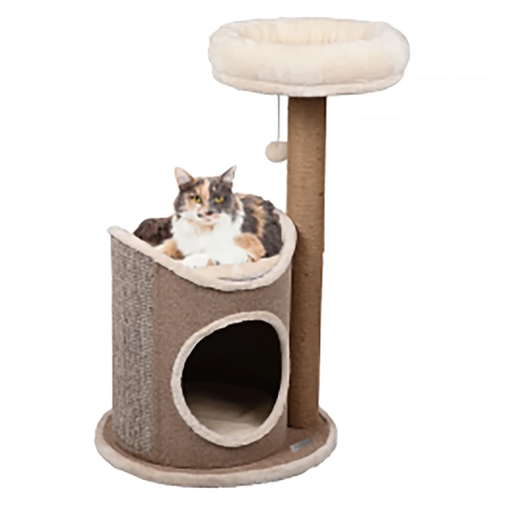 FLAMINGO Cat Scratching Barrel with Tree George