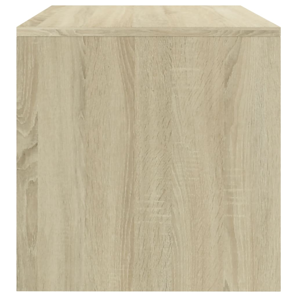 vidaXL Bedside Cabinet Sonoma Oak 40x30x30 cm Engineered Wood