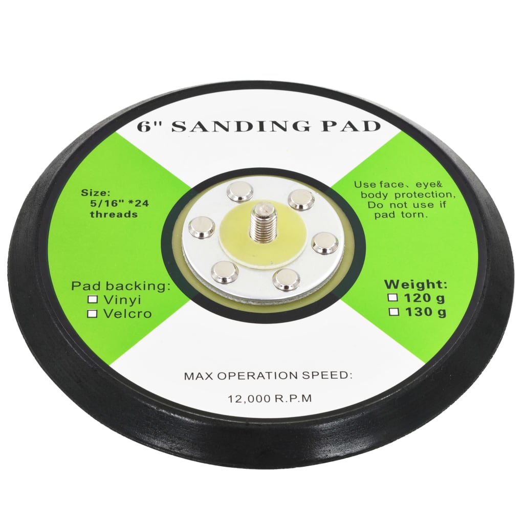 vidaXL Sanding Pads 3 pcs 150 mm
