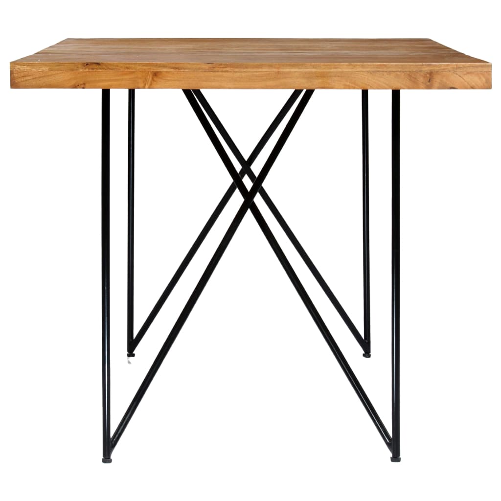 vidaXL Dining Table 180x90x76 cm Solid Acacia Wood
