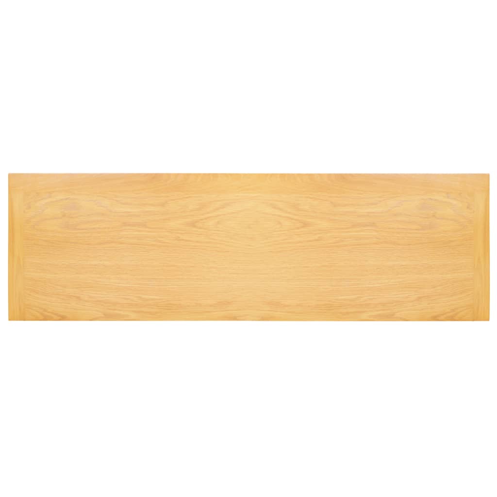 vidaXL Sideboard 110x33.5x70 cm Solid Oak Wood
