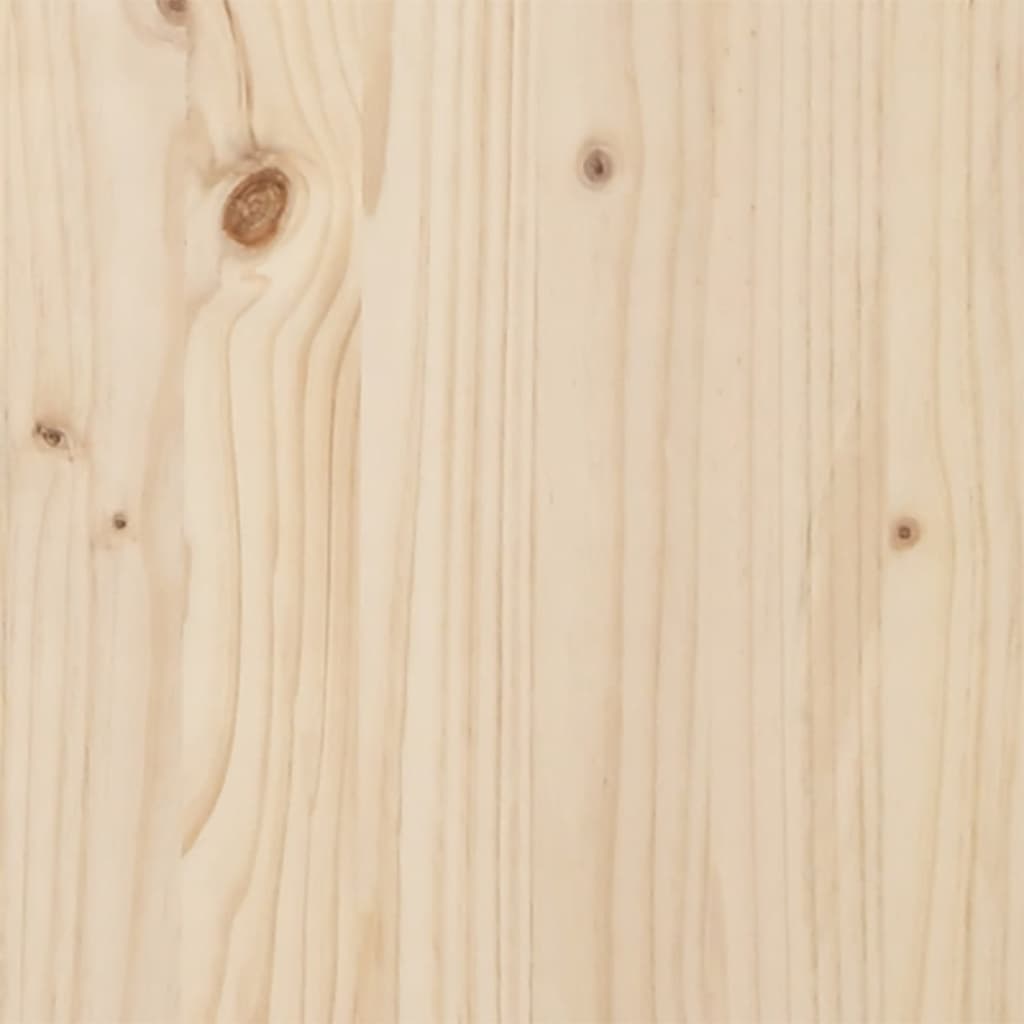 vidaXL Sun Lounger 199.5x62x55 cm Solid Wood Pine