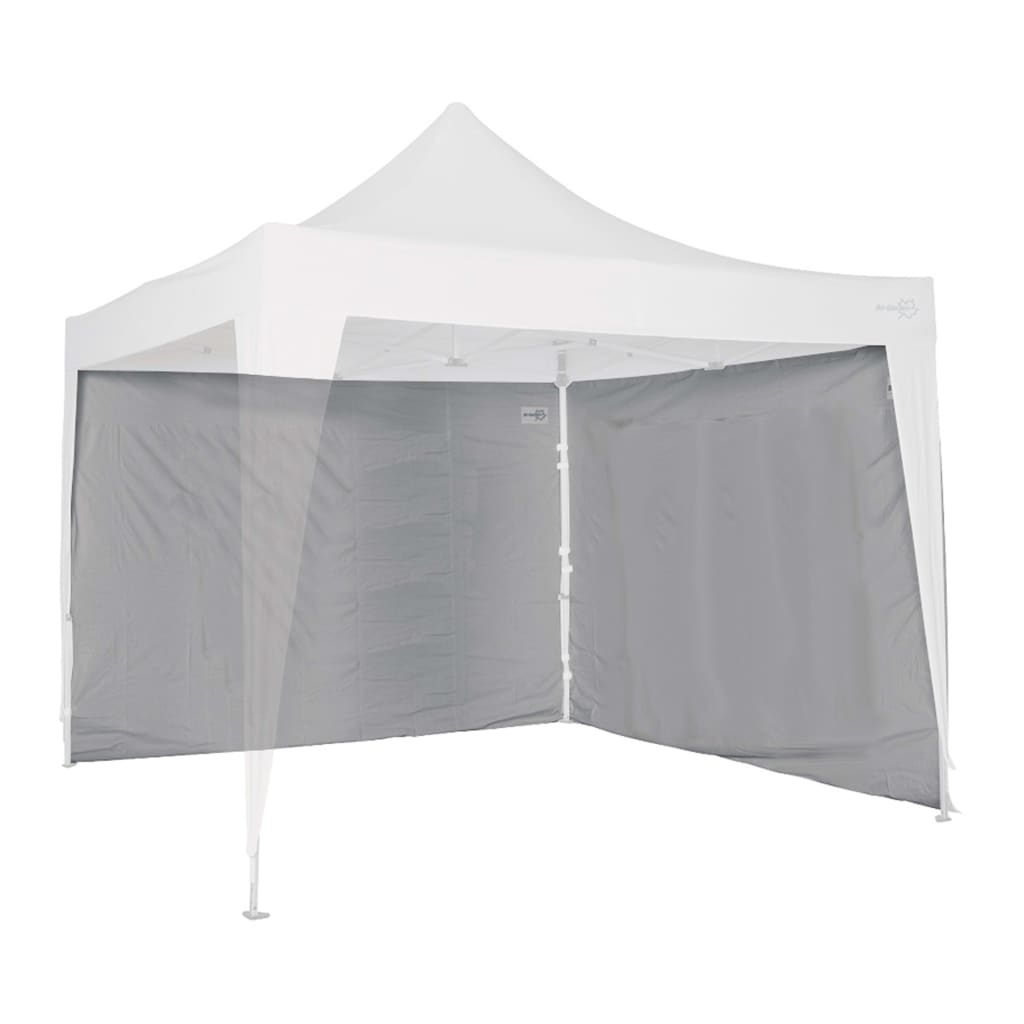 Bo-Camp Side Wall for Party Shelter Grey 3x3 m
