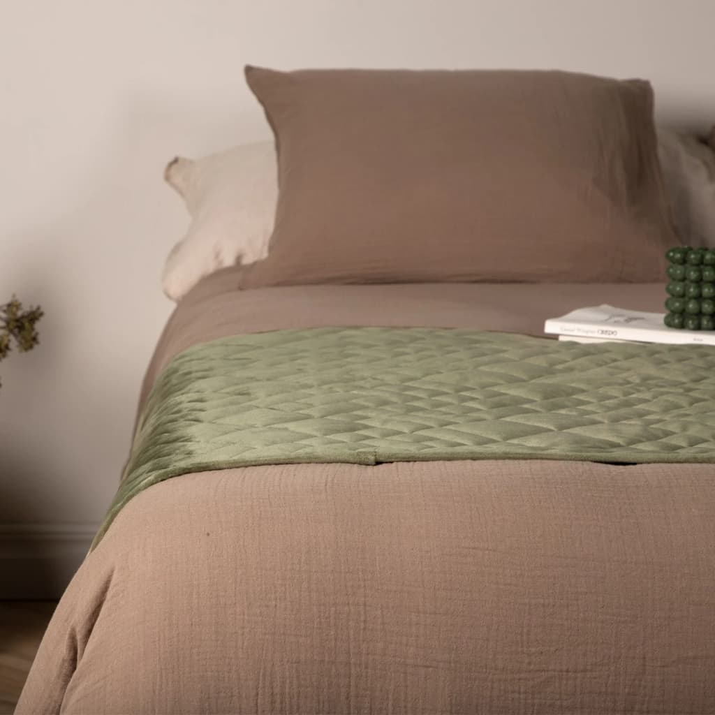 Venture Home Bedspread Jilly 80x260 cm Polyester Green