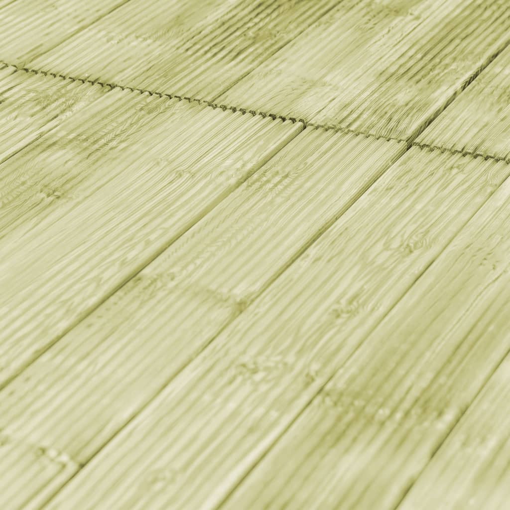vidaXL Decking Boards 24 pcs 2.88 m² 1m Impregnated Solid Wood Pine
