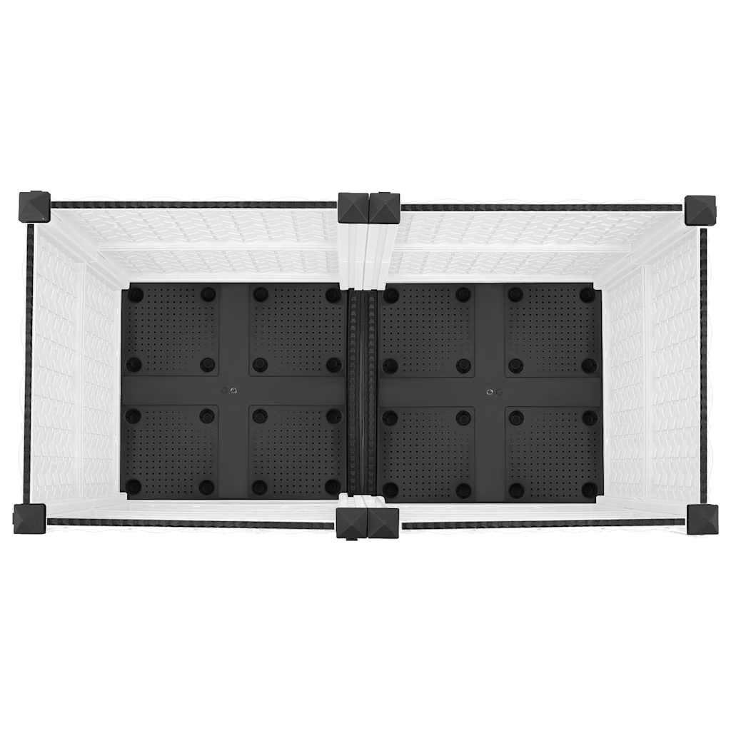 vidaXL Raised Bed 80x40x38 cm Polypropylene vidaXL.co.uk