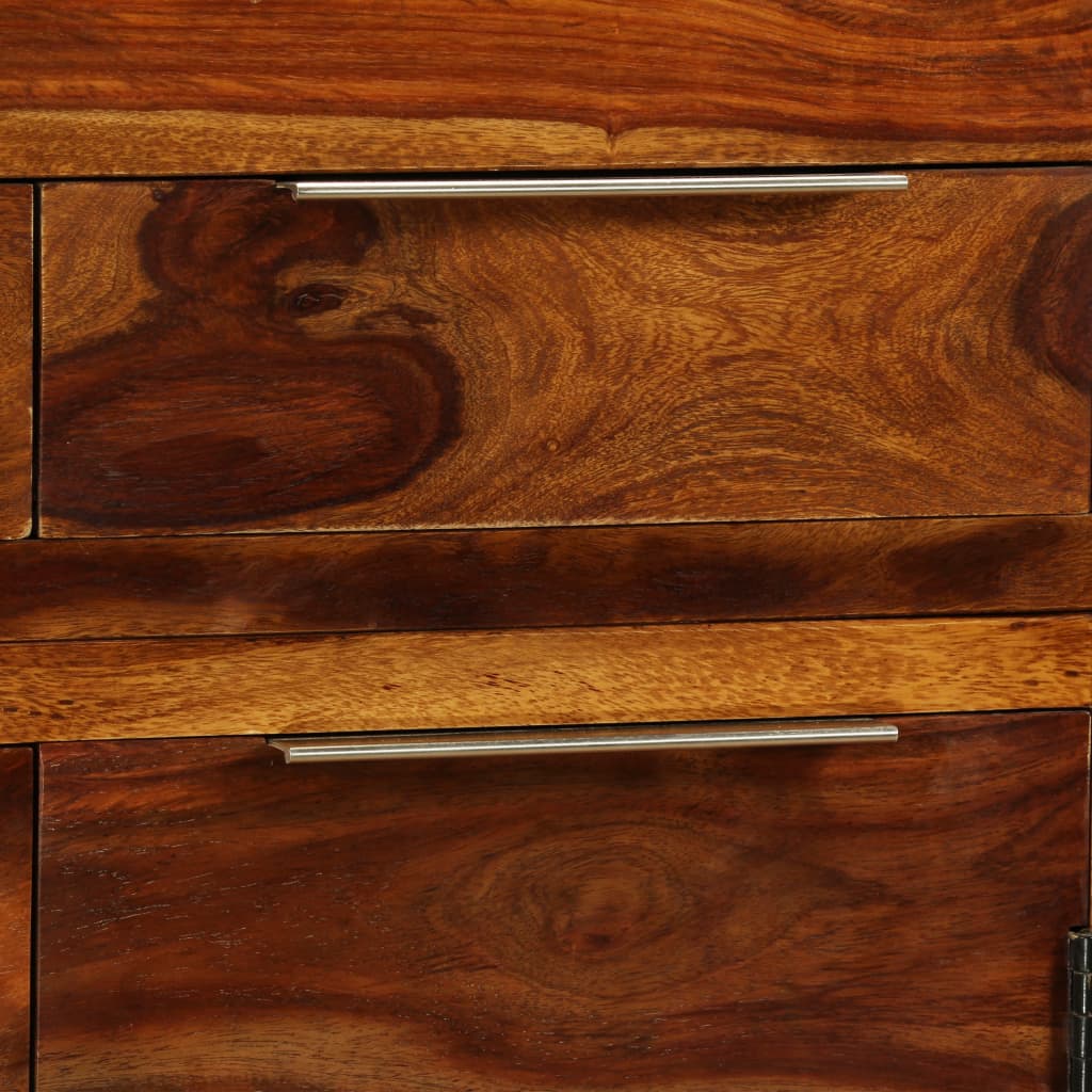 vidaXL Sideboard Solid Sheesham Wood 160x35x75 cm