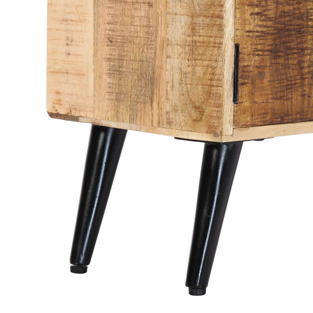 vidaXL TV Cabinet 115x30x47 cm Solid Mango Wood