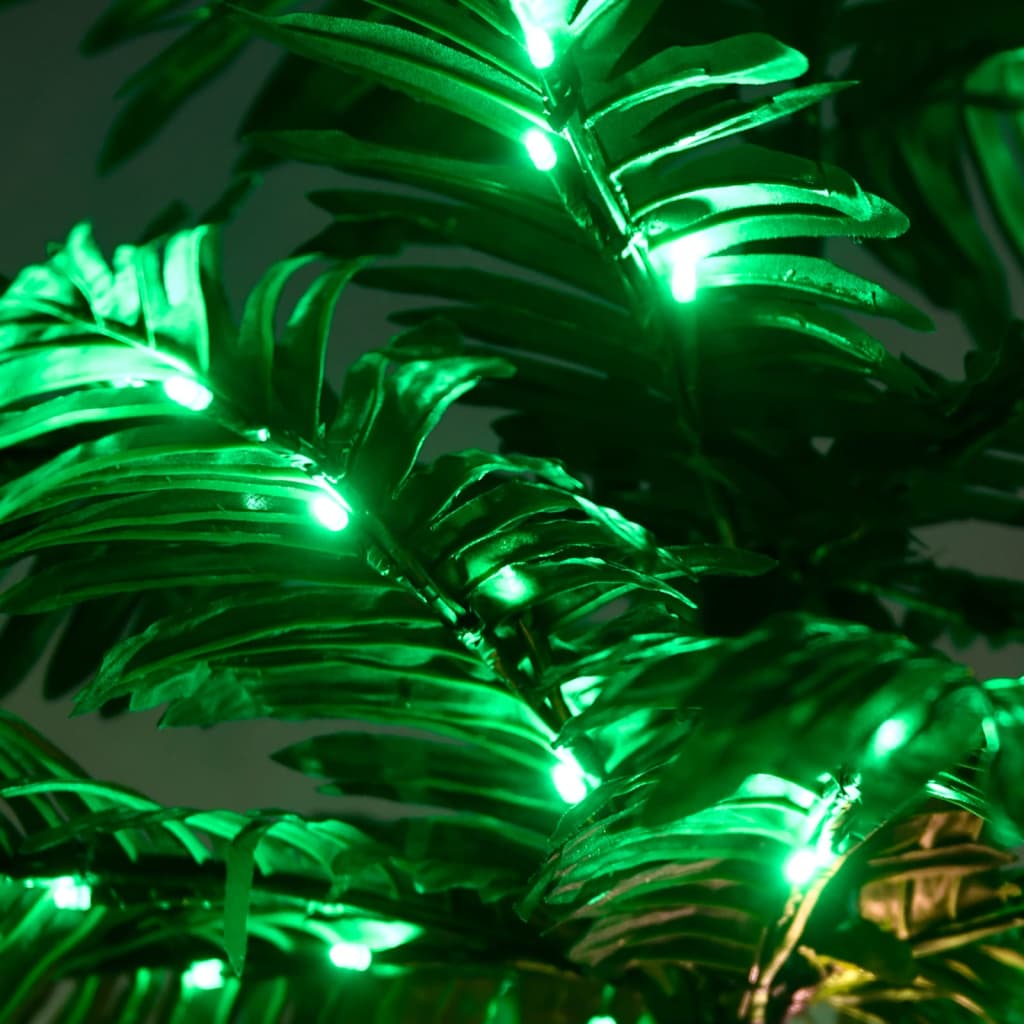 vidaXL LED Palm Tree Warm White 72 LEDs 120 cm