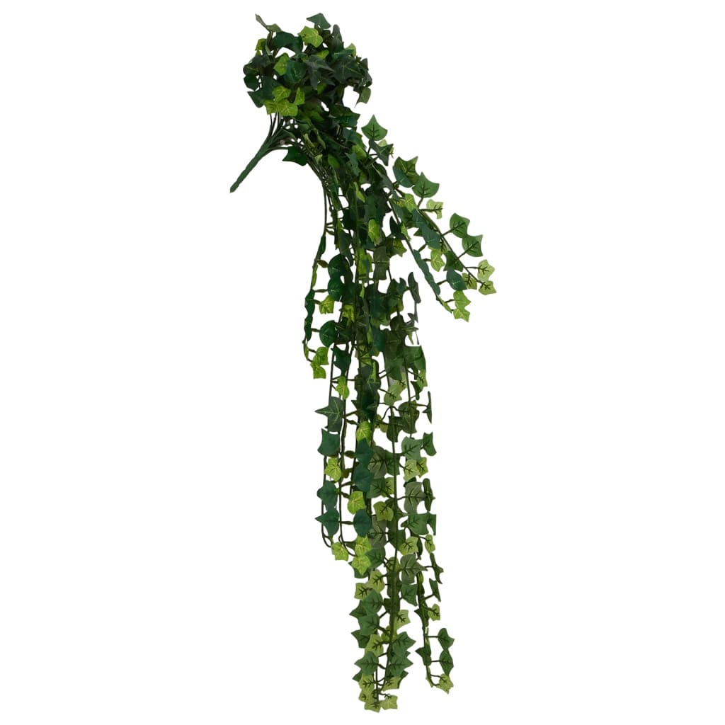 vidaXL Artificial Hanging Plants 12 pcs 339 Leaves 90 cm Green