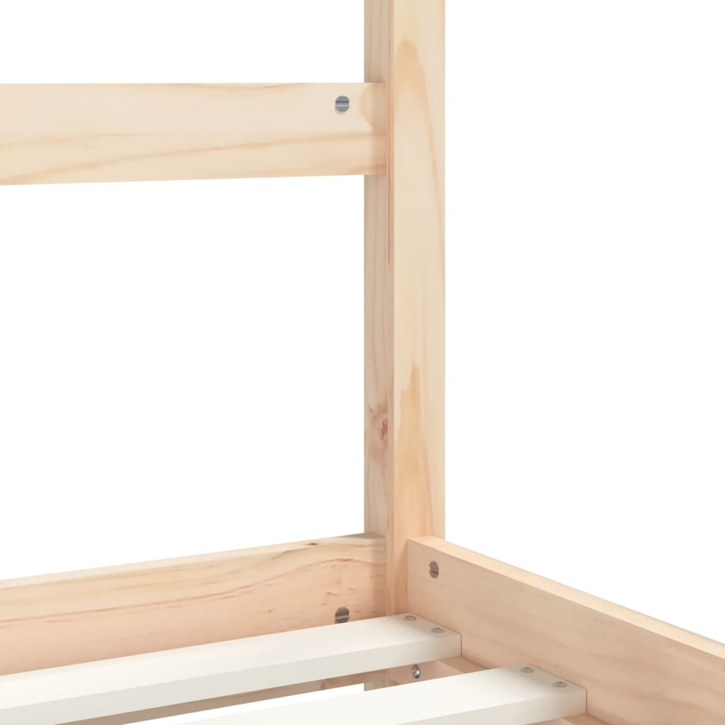 vidaXL Kids Bed Frame 80x160 cm Solid Wood Pine