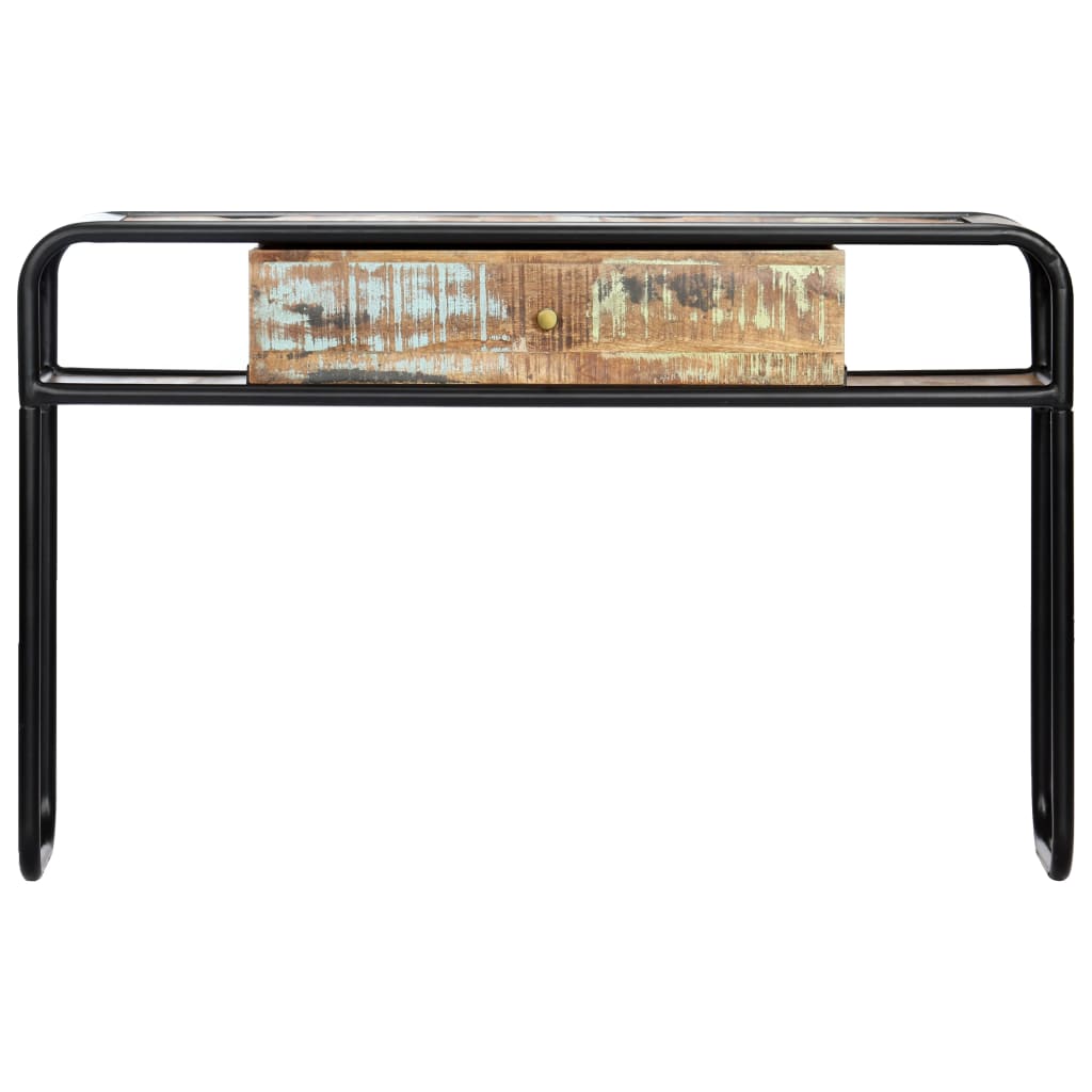 vidaXL Console Table 118x30x75 cm Solid Reclaimed Wood