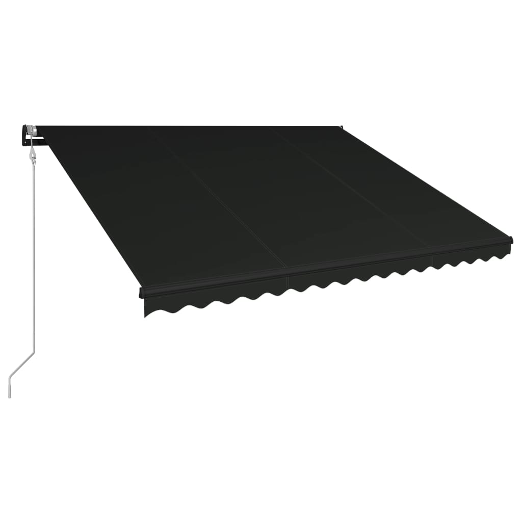 vidaXL Automatic Retractable Awning 400x300 cm Anthracite