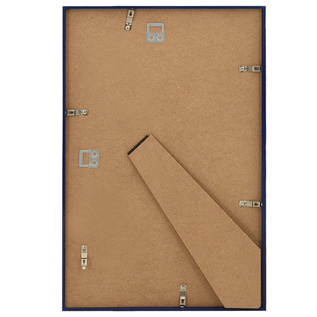 vidaXL Photo Frames Collage 3 pcs for Wall or Table Blue 59.4x84cm MDF