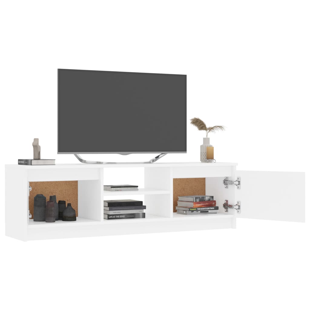 vidaXL TV Cabinet White 120x30x35.5 cm Engineered Wood