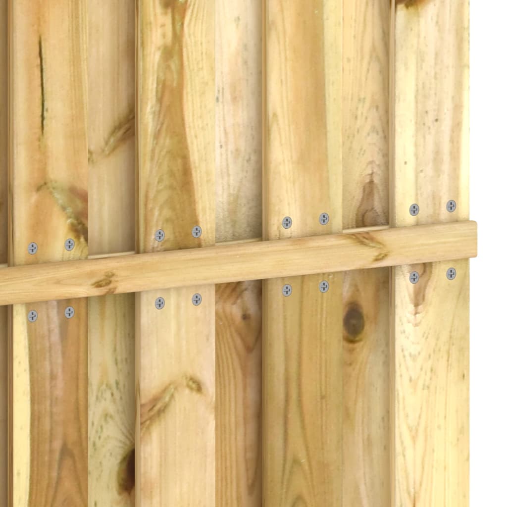 vidaXL Fence Panel Impregnated Pinewood 180x180 cm