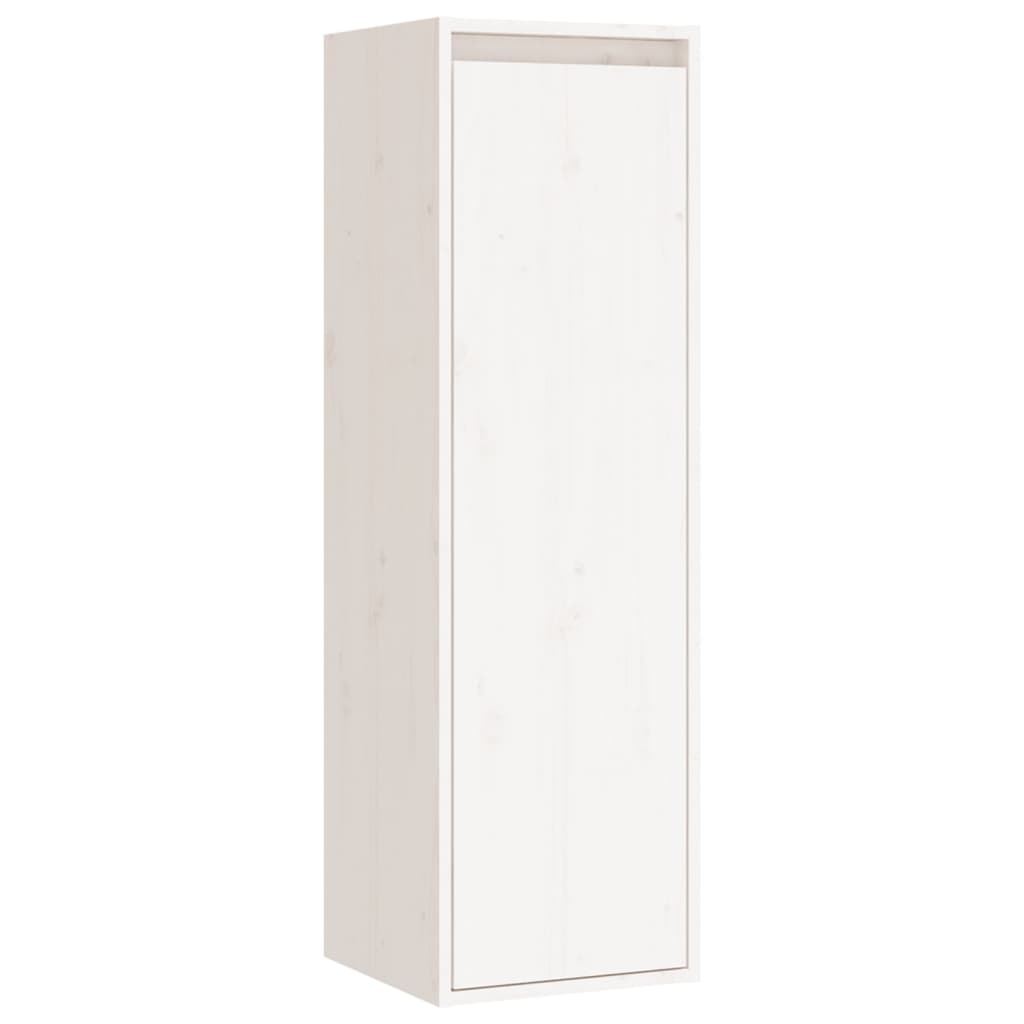 vidaXL TV Cabinets 8 pcs White Solid Wood Pine