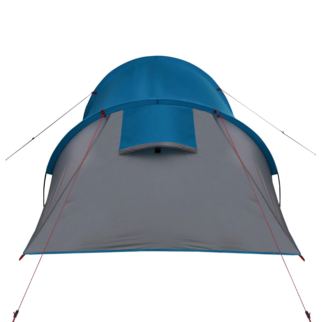 vidaXL Camping Tent 2-Person Blue Waterproof