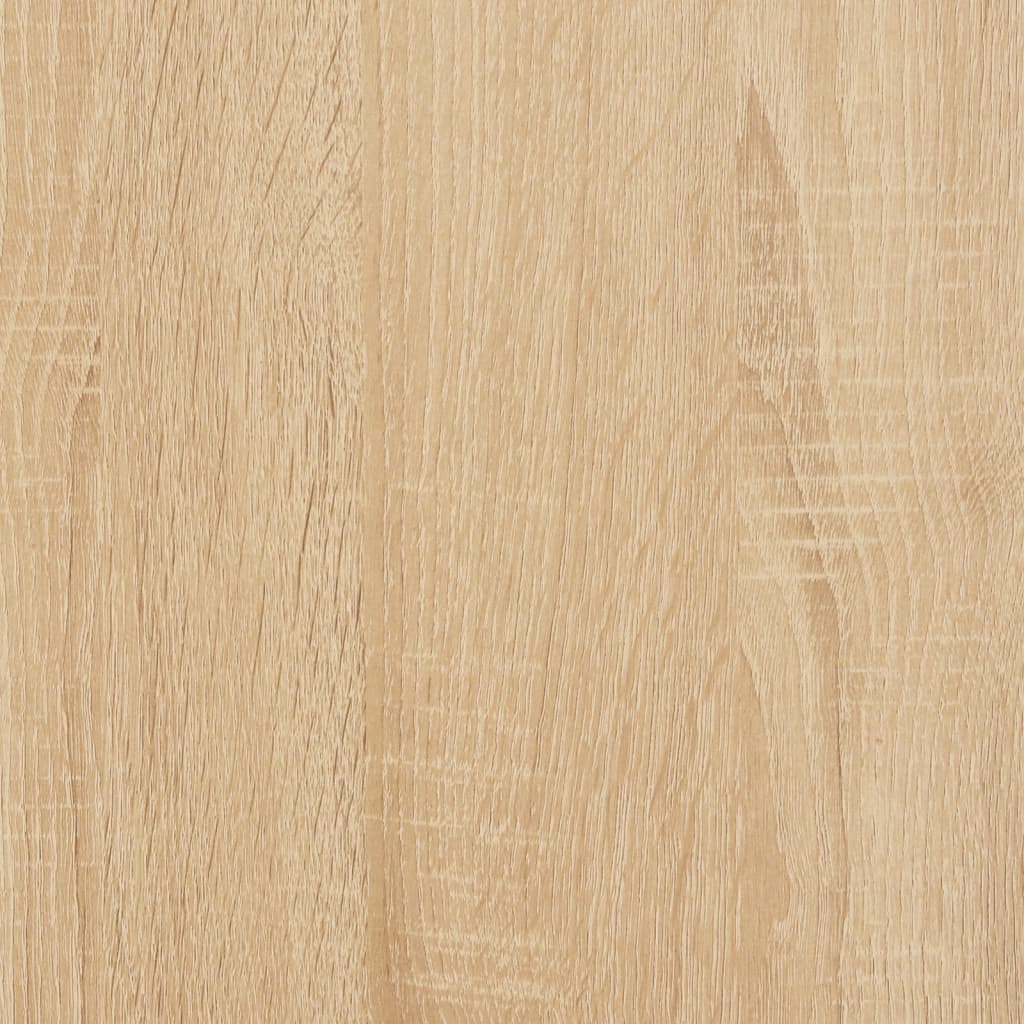 vidaXL Sideboard Sonoma Oak 100x33x75 cm Engineered Wood