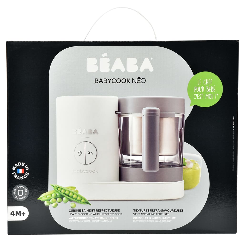Beaba 4-in-1 Food Processor Babycook Neo 400 W Grey and White