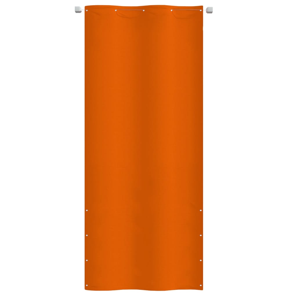 vidaXL Balcony Screen Orange 100x240 cm Oxford Fabric