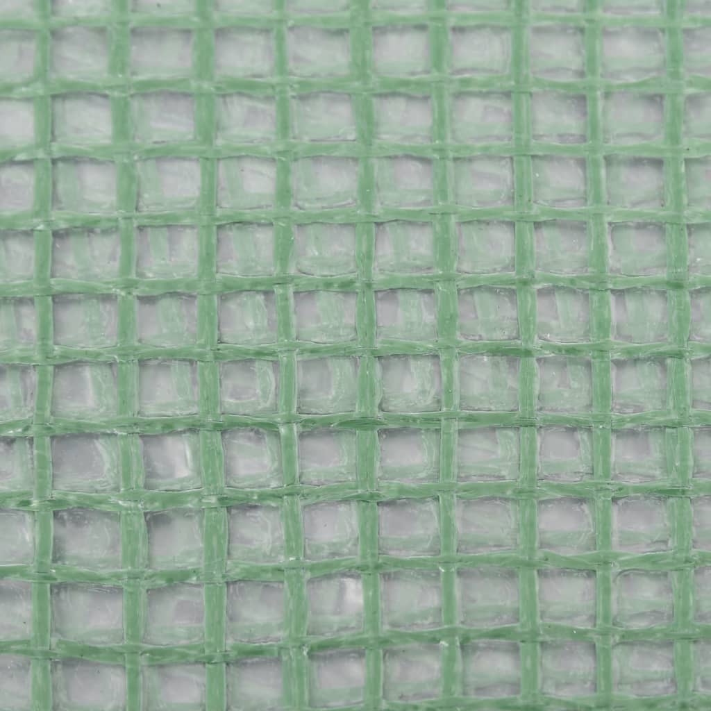 vidaXL Greenhouse Replacement Cover (32 m²) 400x800x200 cm Green