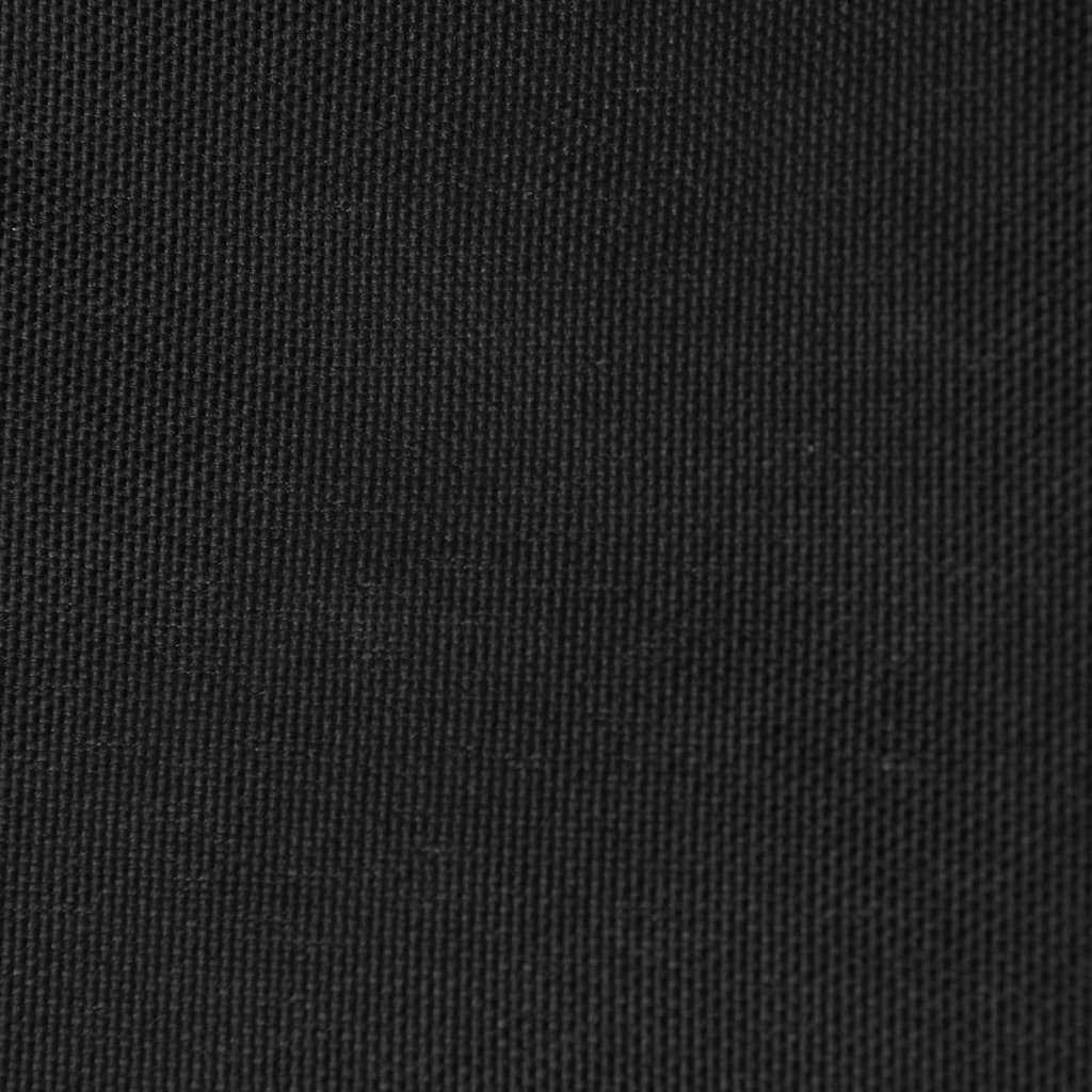 vidaXL Sunshade Sail Oxford Fabric Triangular 4x5x5 m Black