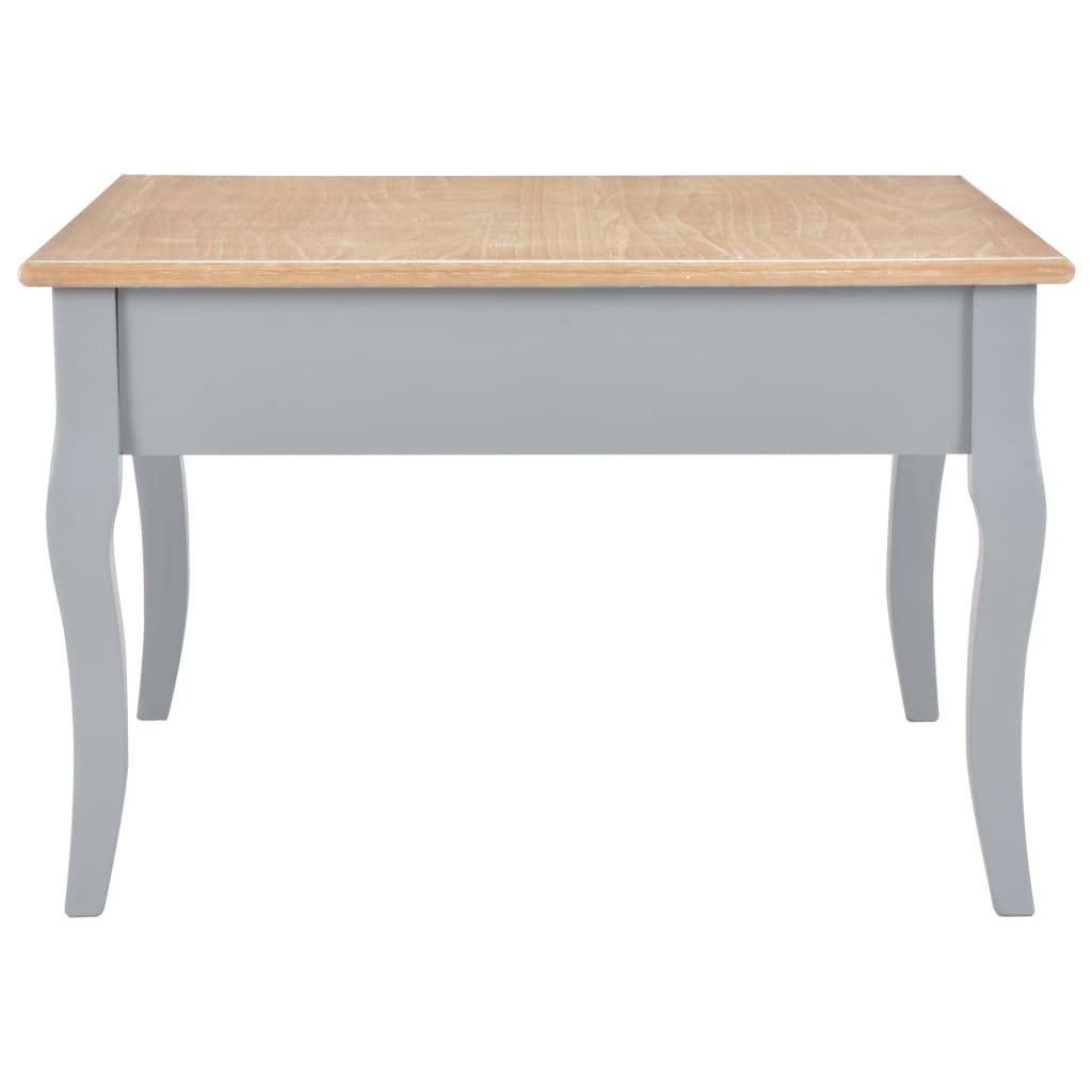 vidaXL Coffee Table Grey 80x80x50 cm Wood