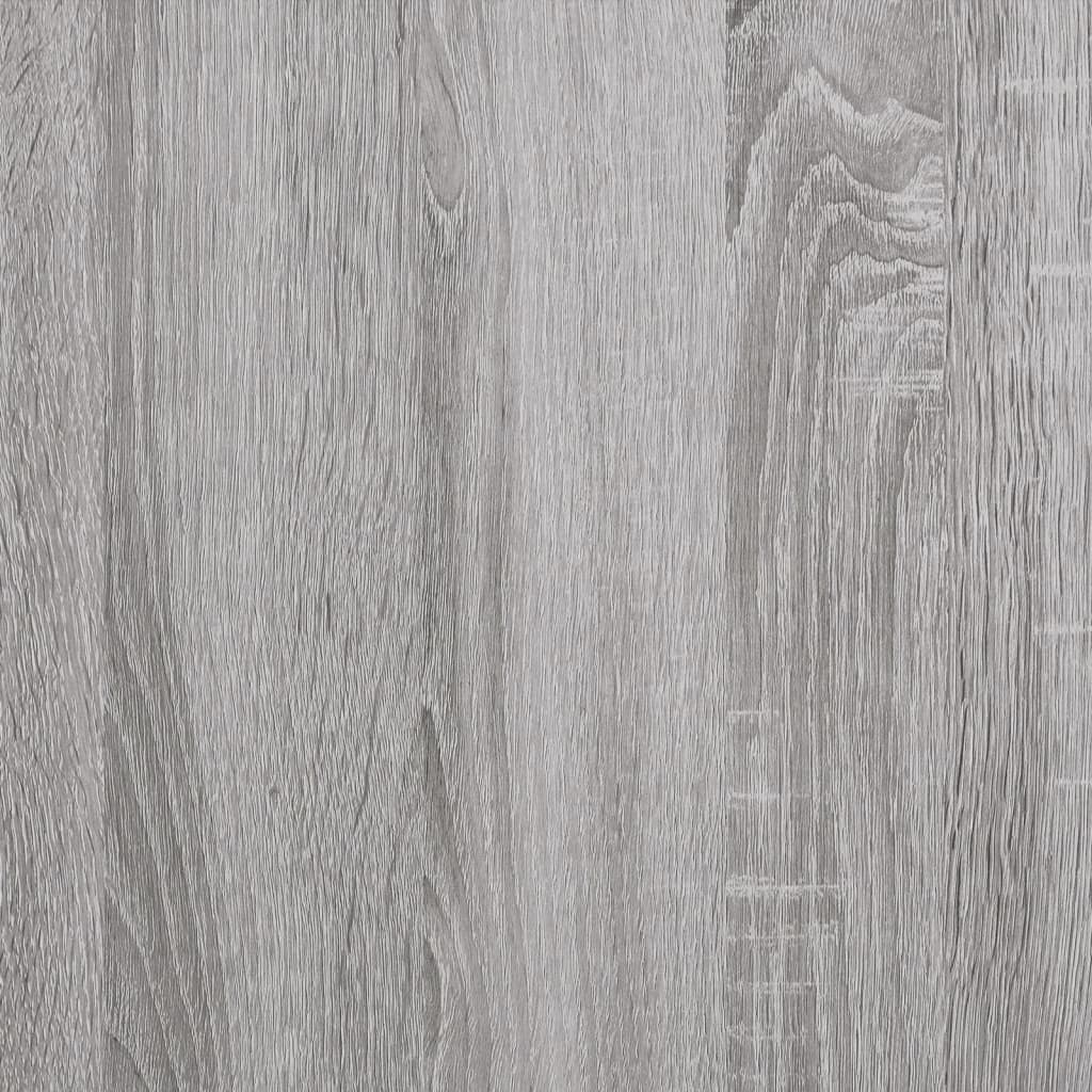 vidaXL Shoe Rack Grey Sonoma 60x30x45 cm Engineered Wood