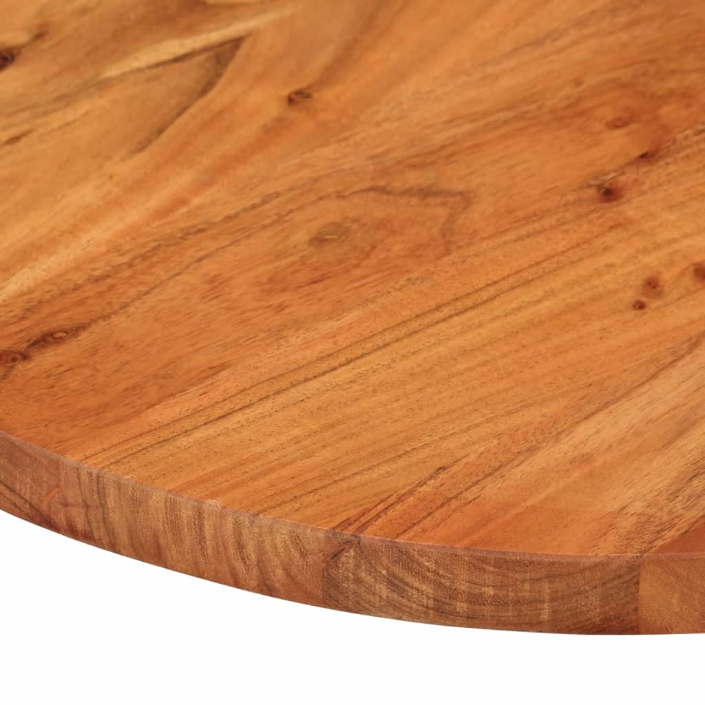 vidaXL Table Top 140x50x2.5 cm Oval Solid Wood Acacia