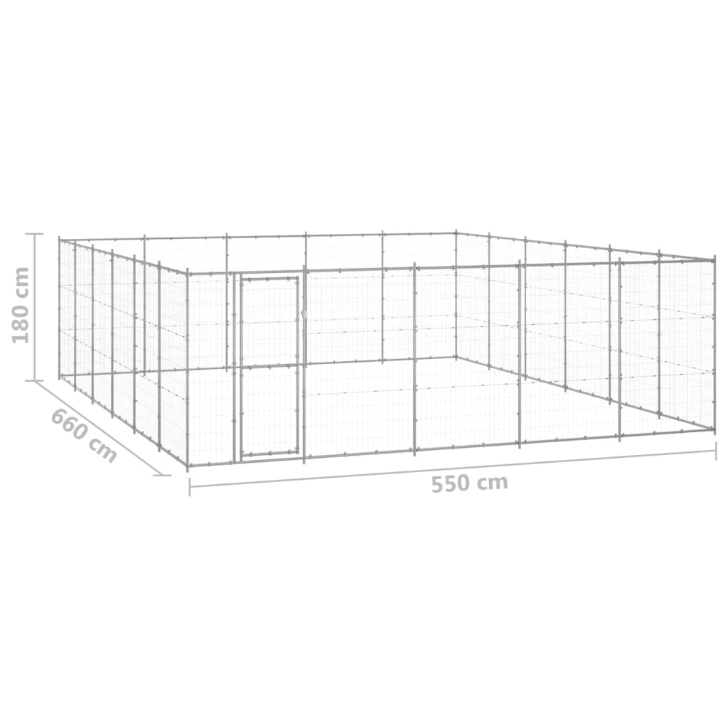 20x20 kennel