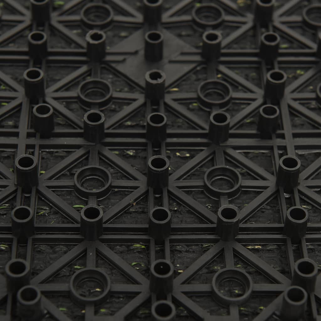vidaXL Artificial Grass Tiles 11 pcs Green 30x30 cm