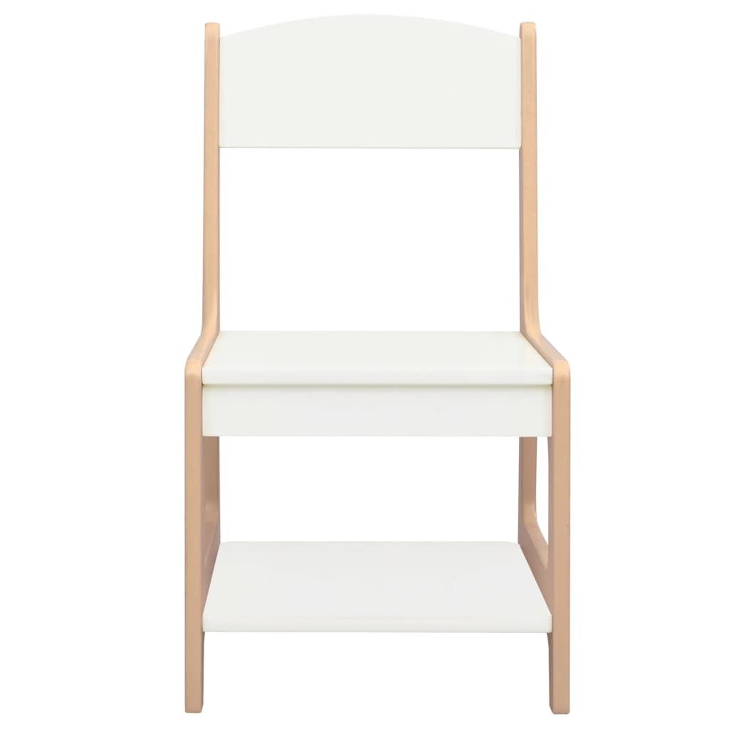 vidaXL Children's Table with 2 Chairs MDF