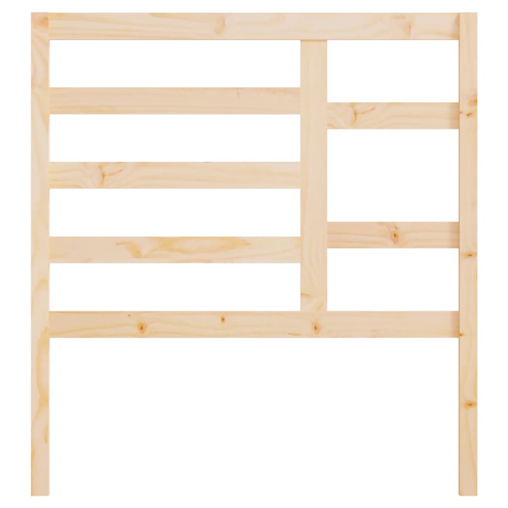 vidaXL Bed Headboard 81x4x104 cm Solid Wood Pine