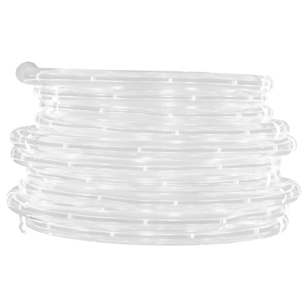 vidaXL Rope Light with 240 LEDs Cold White 10 m PVC