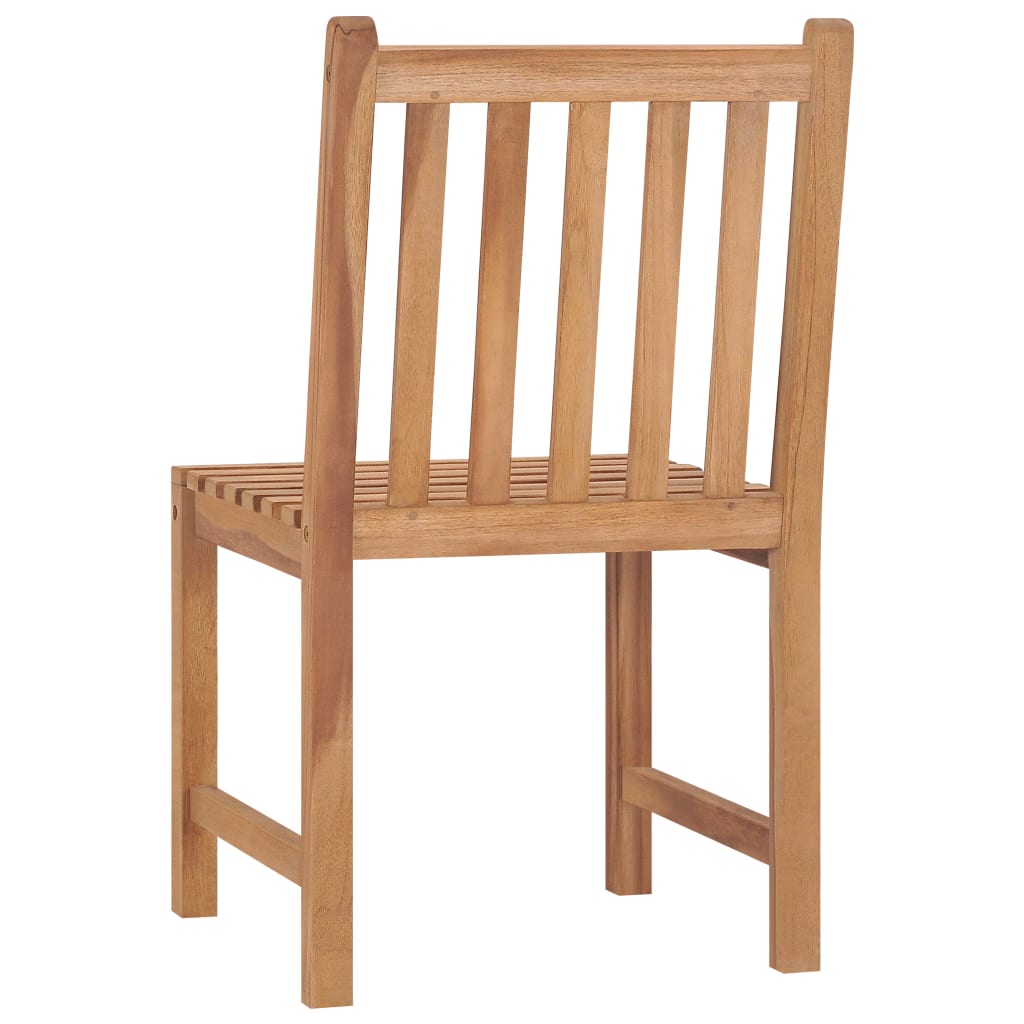 vidaXL Garden Chairs 4 pcs Solid Teak Wood