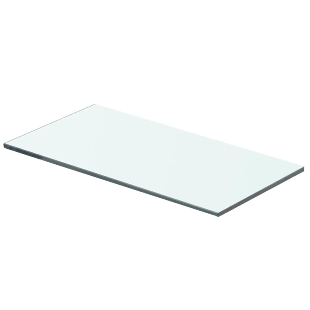 vidaXL Shelves 2 pcs Panel Glass Clear 40x15 cm