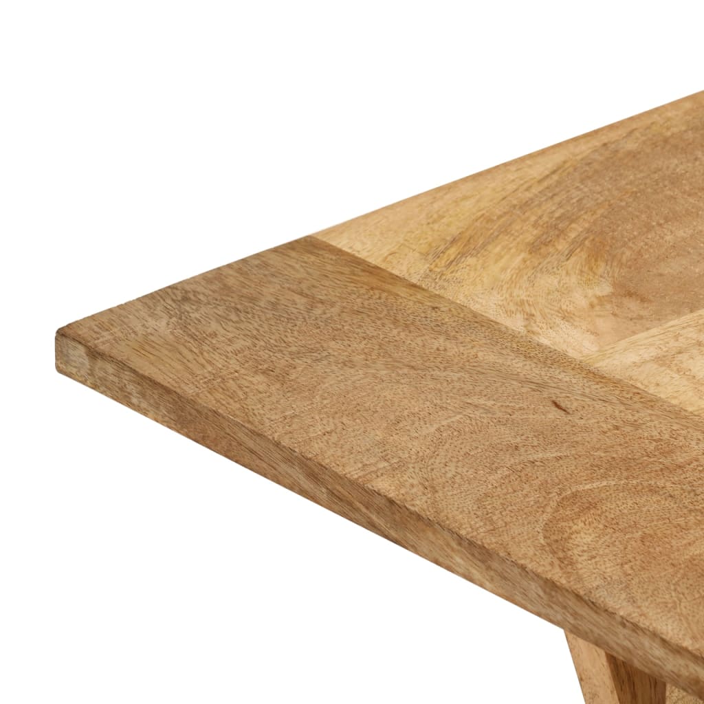 vidaXL Bench 110x35x45 cm Solid Wood Mango