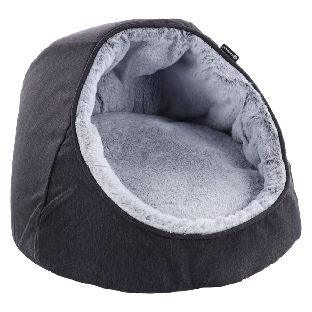 FLAMINGO Pet Cave Dorsa 46x46x36 cm Black vidaXL