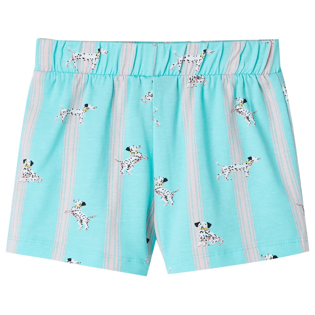 Kids' Pyjamas with Short Sleeves Ecru 92
