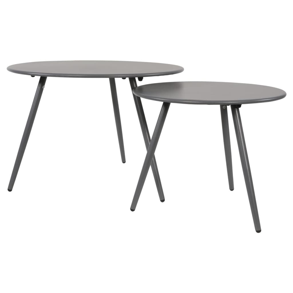 Lesli Living Side Table Rafael 45x35 cm Grey