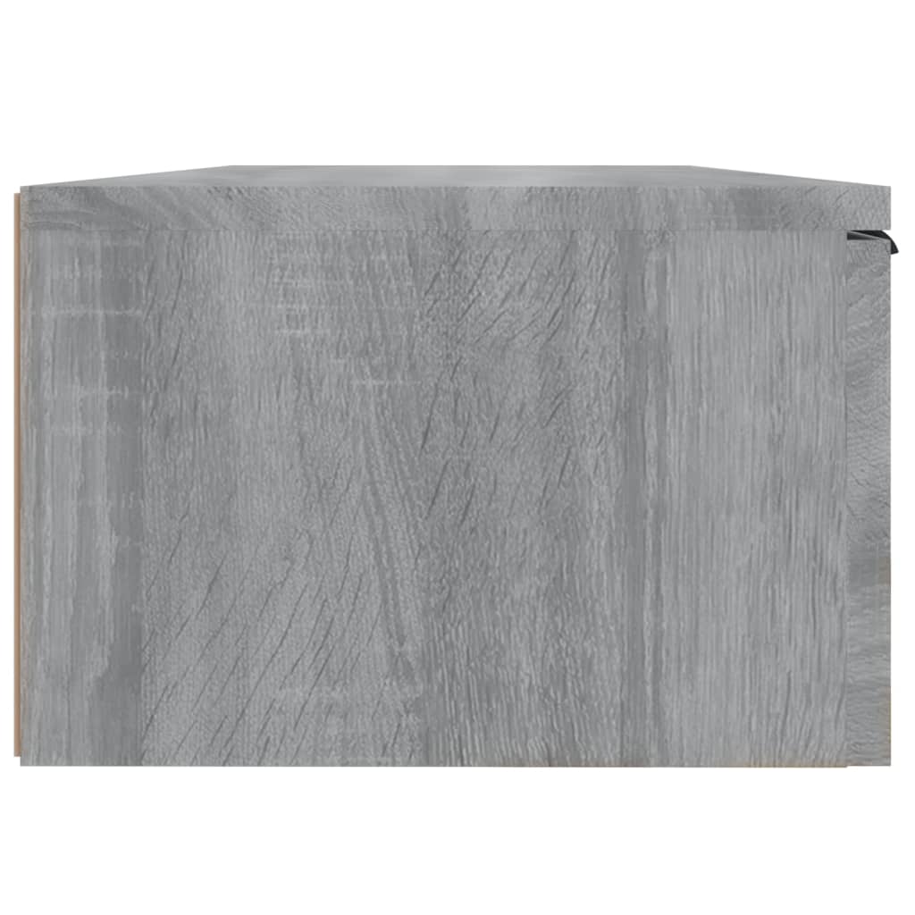vidaXL Wall Cabinet Grey Sonoma 68x30x20 cm Engineered Wood