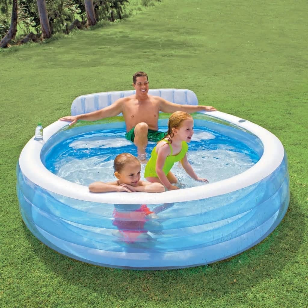 Intex Swim Center Inflatable Pool Family Lounge Pool 57190NP