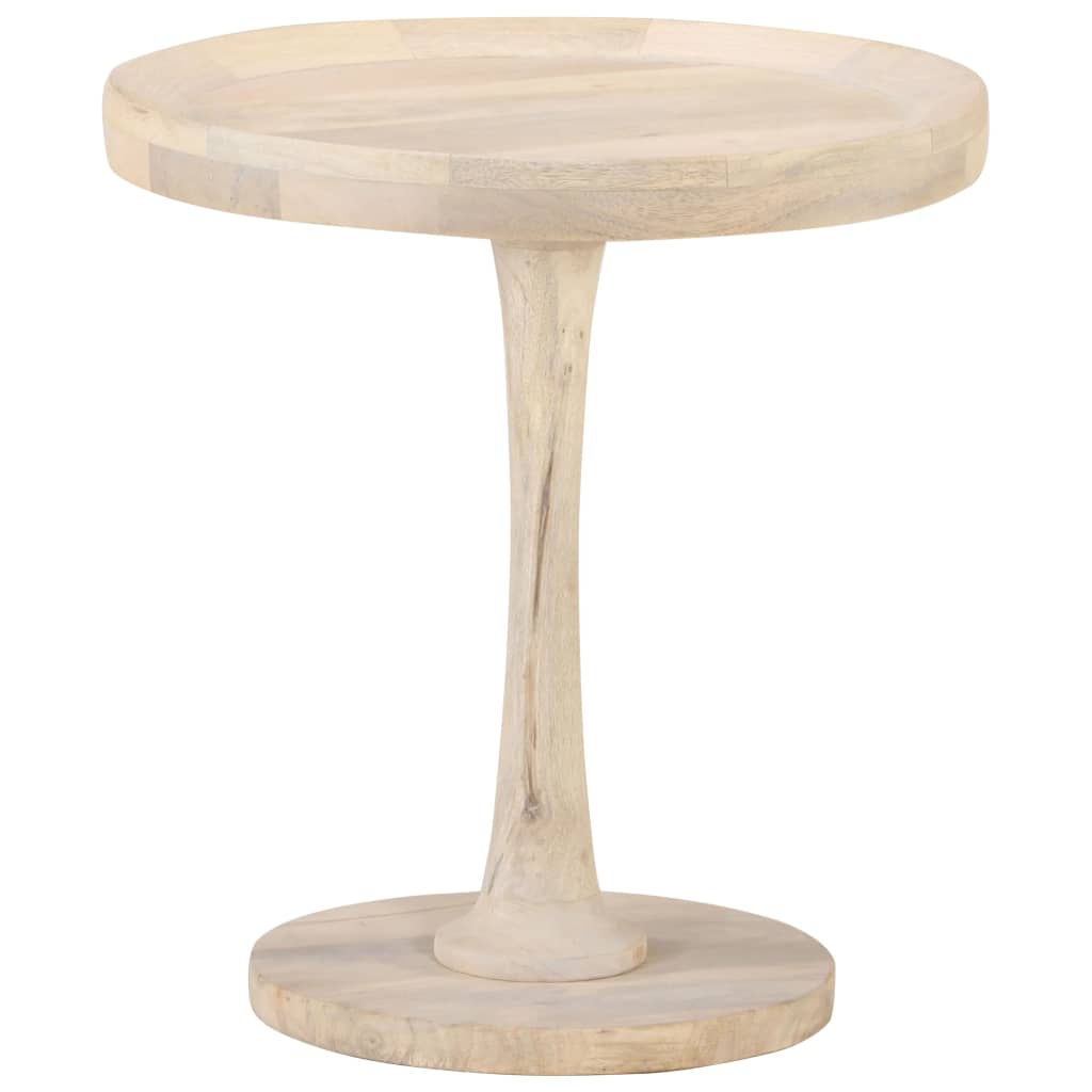 vidaXL Side Table Ø50x55 cm Solid Mango Wood