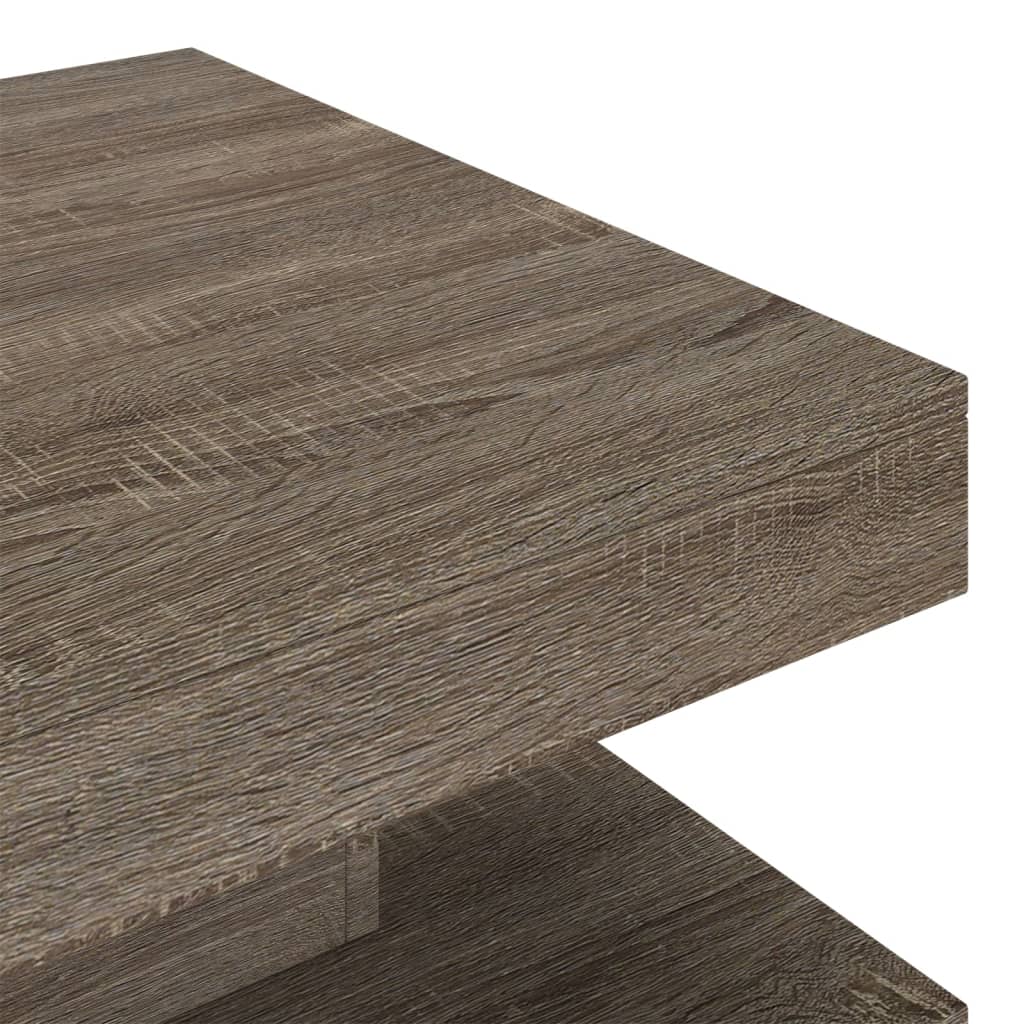 vidaXL Coffee Table Grey 60x60x35 cm MDF