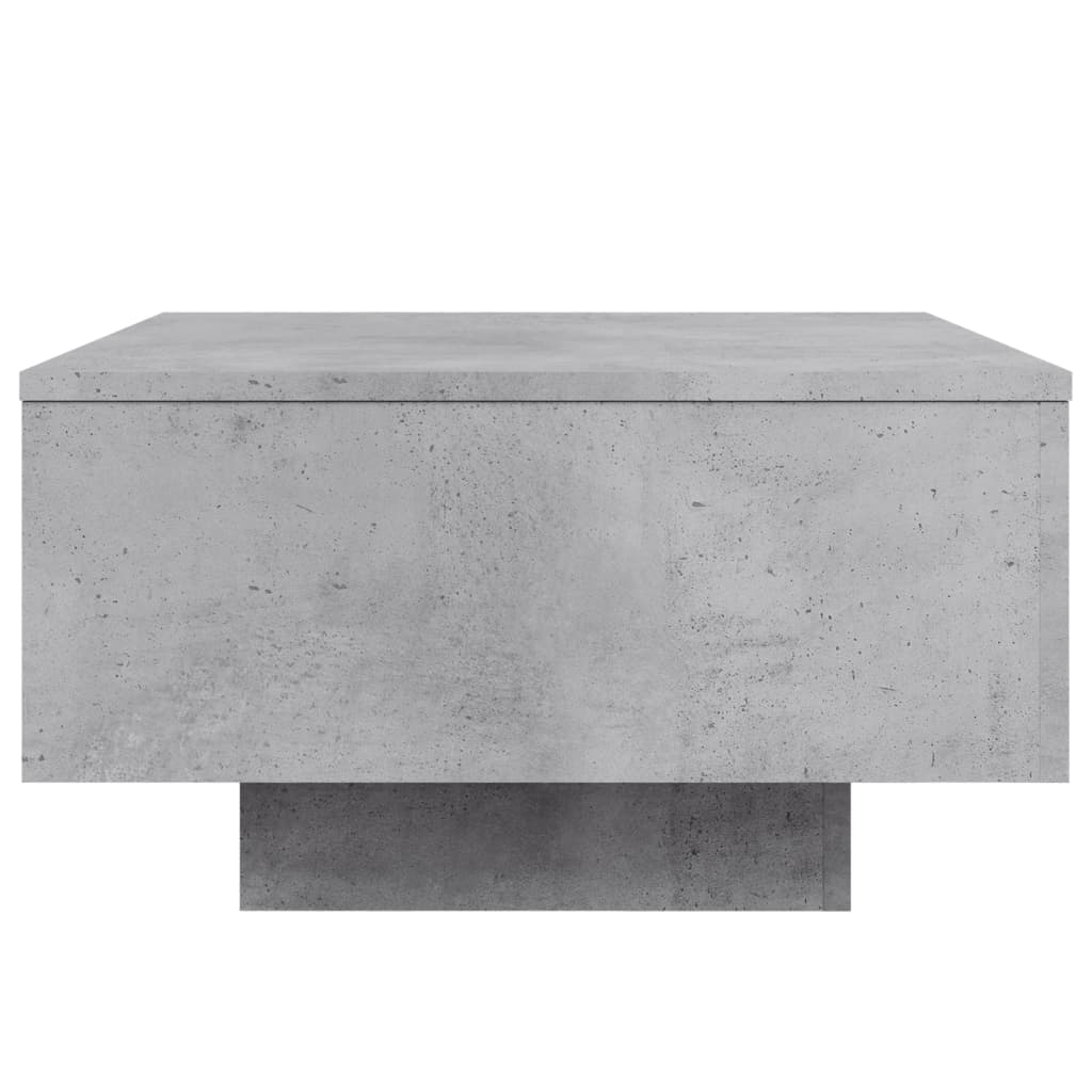vidaXL Coffee Table Concrete Grey 55x55x31 cm Engineered Wood