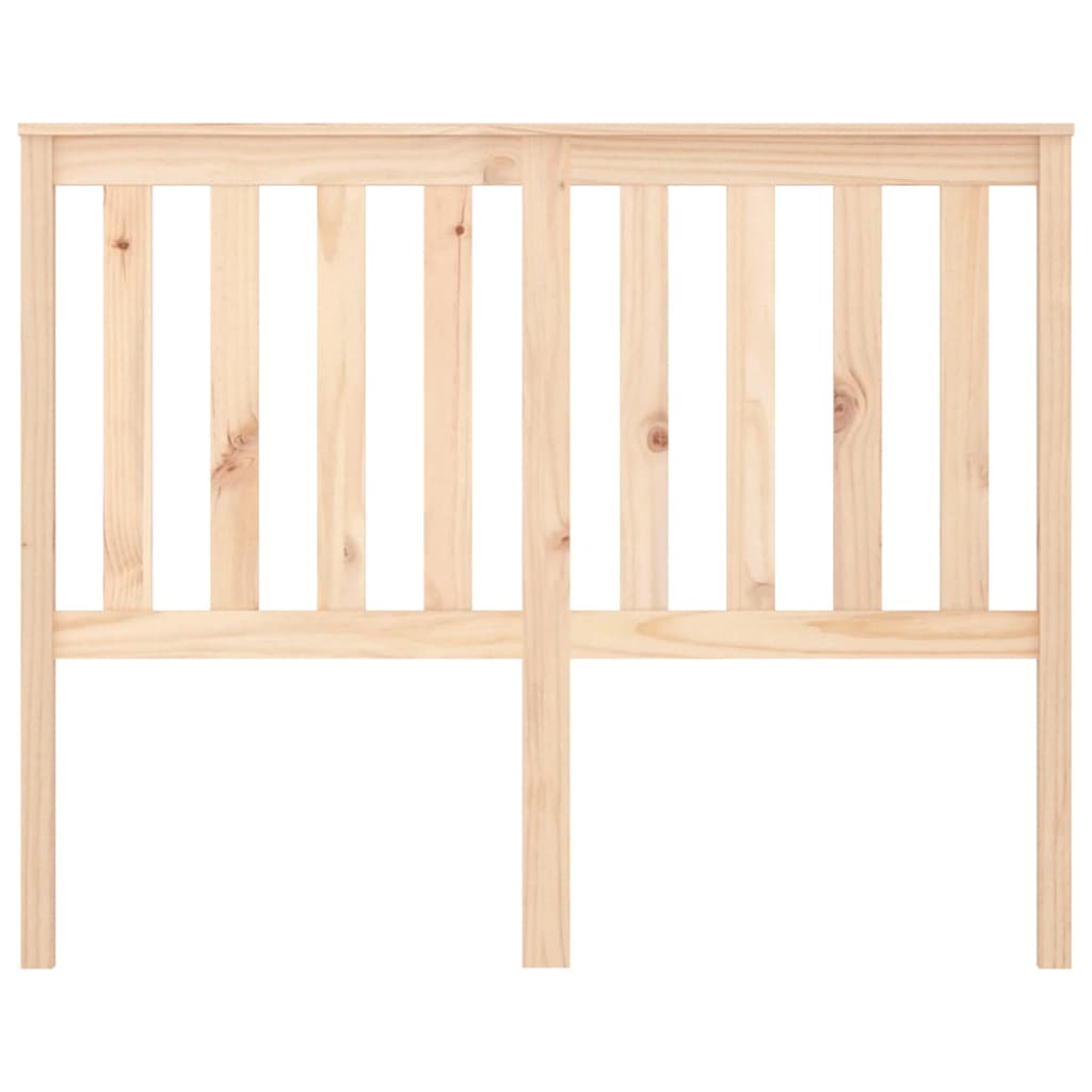 vidaXL Bed Headboard 146x6x101 cm Solid Wood Pine