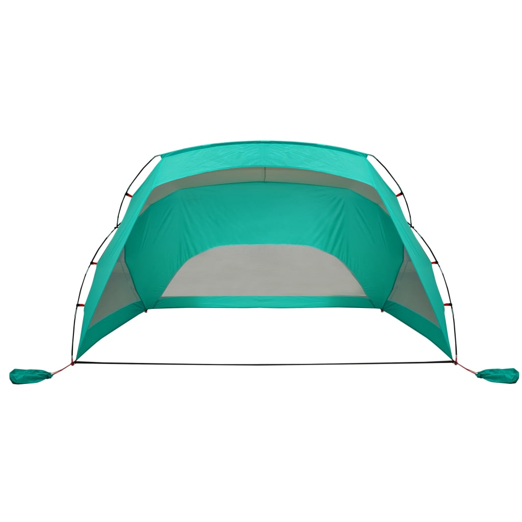 vidaXL Beach Tent Sea Green 274x178x170/148 cm 185T Taffeta
