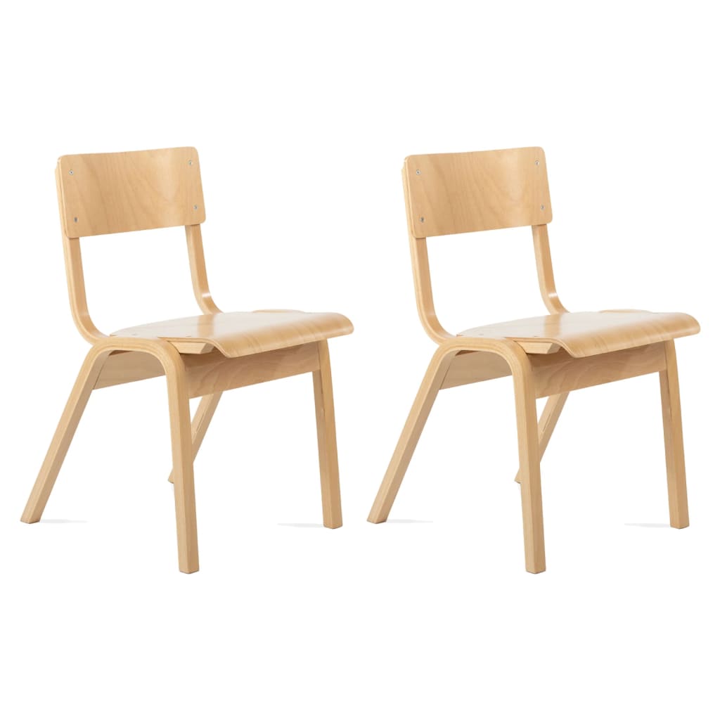 KidsDepot Chair Set Dim Plywood 2 pcs
