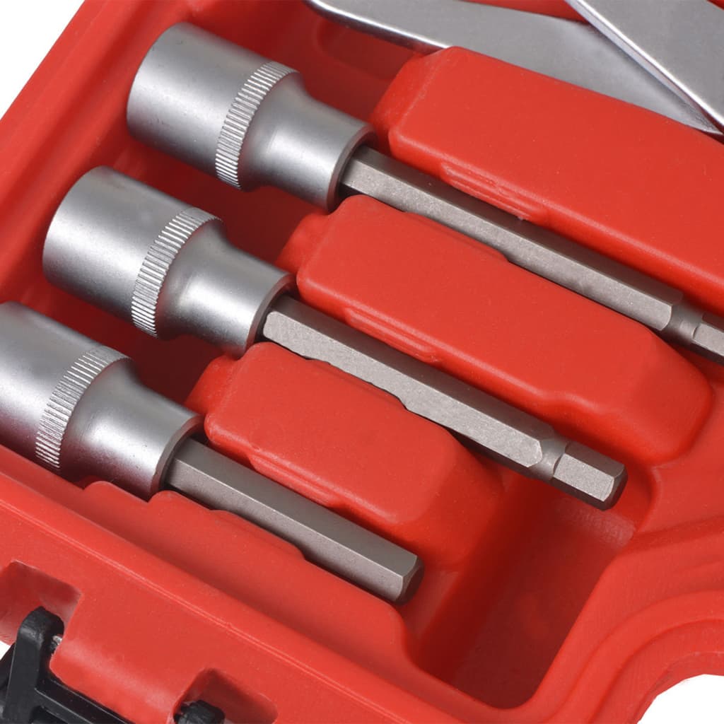 vidaXL 15 Piece Brake Maintenance and Assembly Toolset